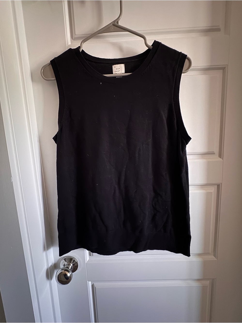 a new day Black Sleeveless Knit Tank